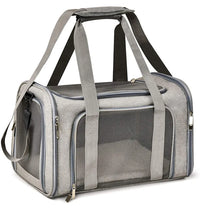 Pet Carrier Backpack TSA Approved - Small Dogs Cats Travel Bag Airline
