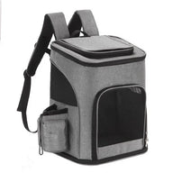 Expandable Pet Backpack Cats Dogs - Large Travel Carrier Portable Bag