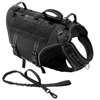 Tactical Dog Training Vest: No-Pull Harness