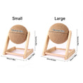 Load image into Gallery viewer, Cat Scratching Ball Toy: Sisal & Wood
