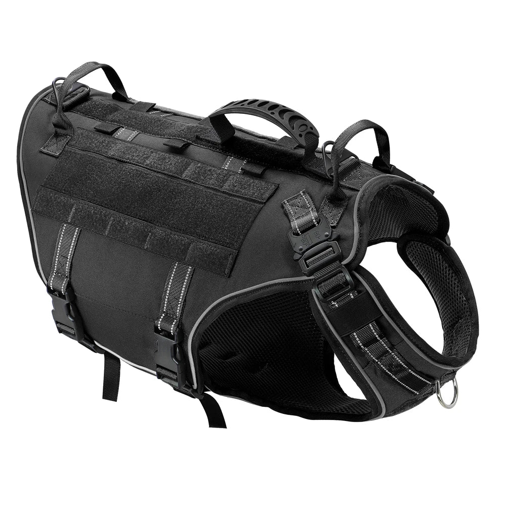 Tactical Dog Training Vest: No-Pull Harness