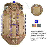 Tactical Dog Harness for Medium/Large Dogs