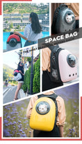 Load image into Gallery viewer, Cat Backpack Carrier: Breathable Travel Bag
