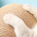 Load image into Gallery viewer, Cat Scratching Ball Toy: Sisal & Wood
