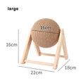 Load image into Gallery viewer, Cat Scratching Ball Toy: Sisal & Wood
