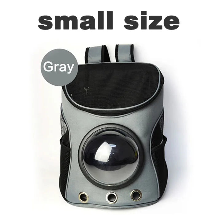 Cat Backpack Carrier with Space Capsule Bubble