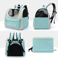 Load image into Gallery viewer, Cat Backpack Carrier for Travel: Windproof & Outdoor-Ready
