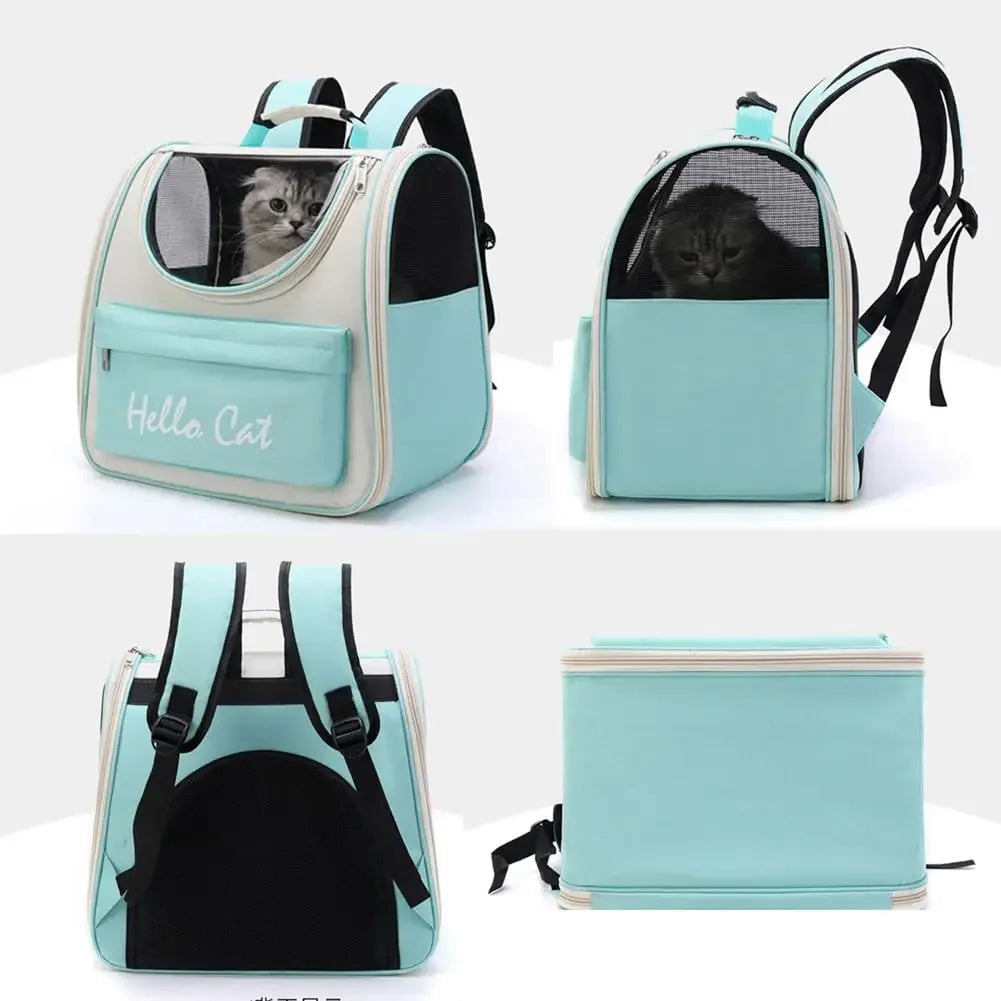 Cat Backpack Carrier for Travel: Windproof & Outdoor-Ready