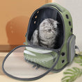 Load image into Gallery viewer, Cat Carrier Backpack: Breathable Pet Travel Bag
