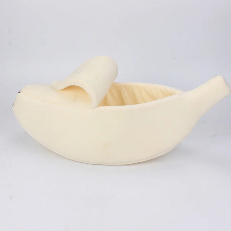 Banana Cat Bed: Cute & Cozy Pet House