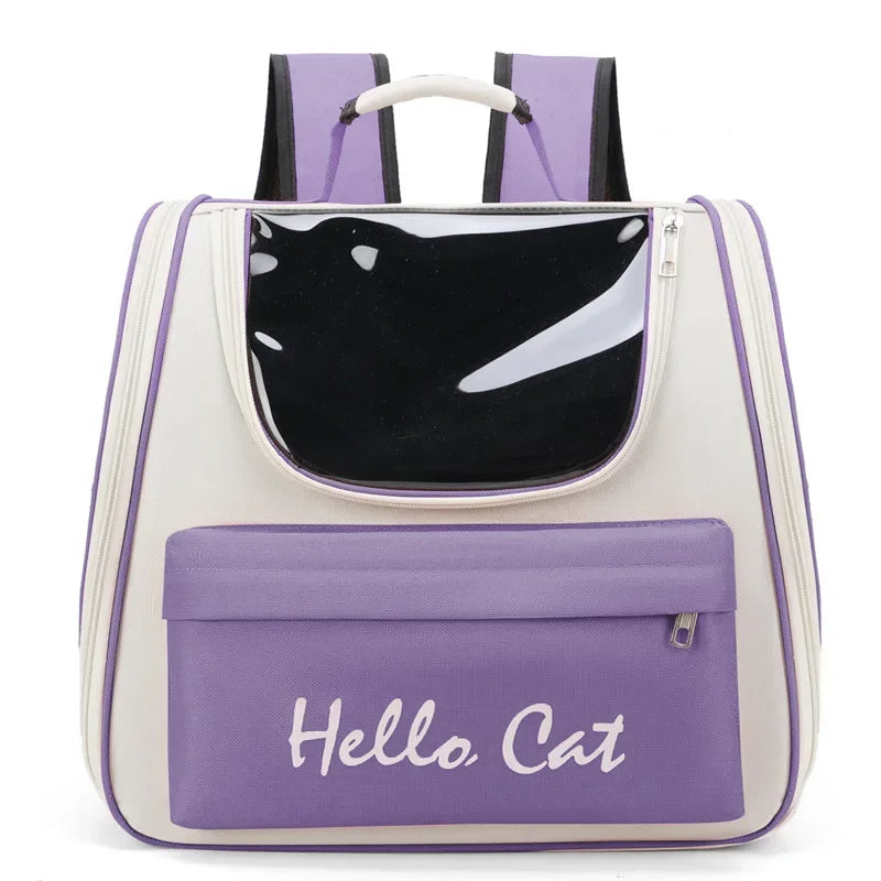 Cat Backpack Carrier: Breathable & Portable for Travel