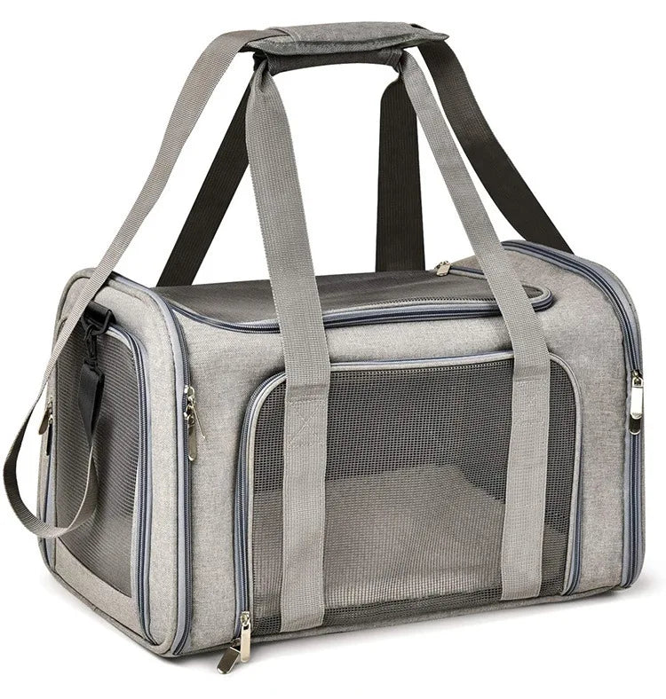 Pet Carrier Backpack TSA Approved - Small Dogs Cats Travel Bag Airline