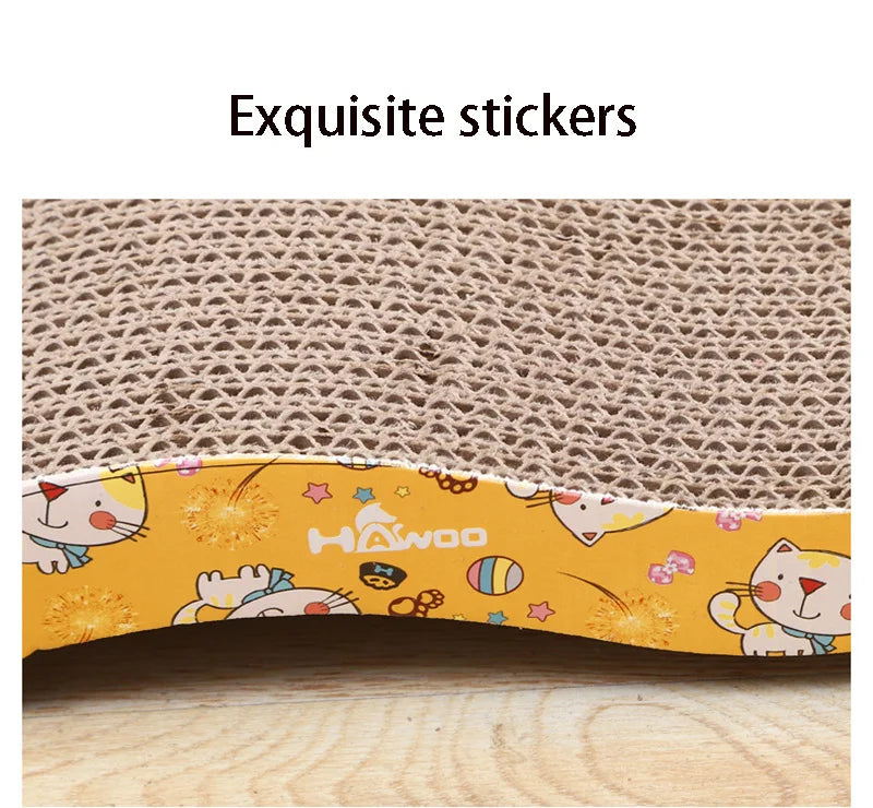 Cat Scratch Board - Corrugated Cardboard Scratcher