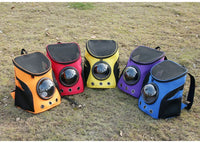 Cat Backpack Carrier with Space Capsule Bubble