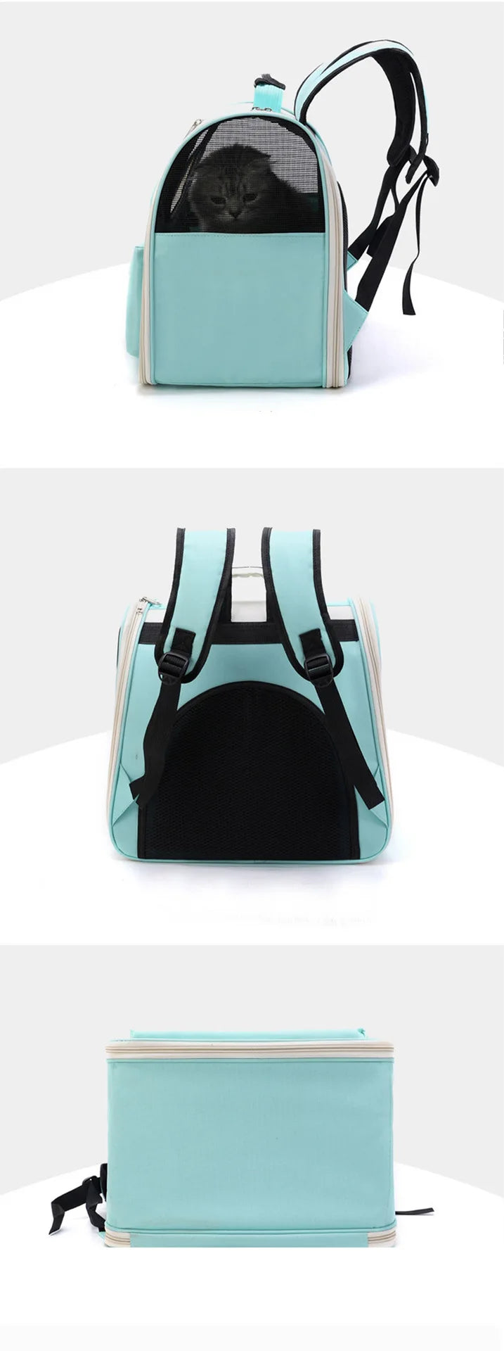 Cat Backpack Carrier: Breathable & Portable for Travel