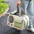 Load image into Gallery viewer, Portable pet carrier bag in nylon with convenient handle.
