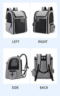 Load image into Gallery viewer, Pet Backpack Carrier: Breathable & Expandable

