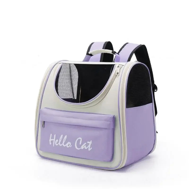 Cat Backpack Carrier for Travel: Windproof & Outdoor-Ready