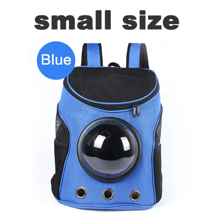 Cat Backpack Carrier with Space Capsule Bubble