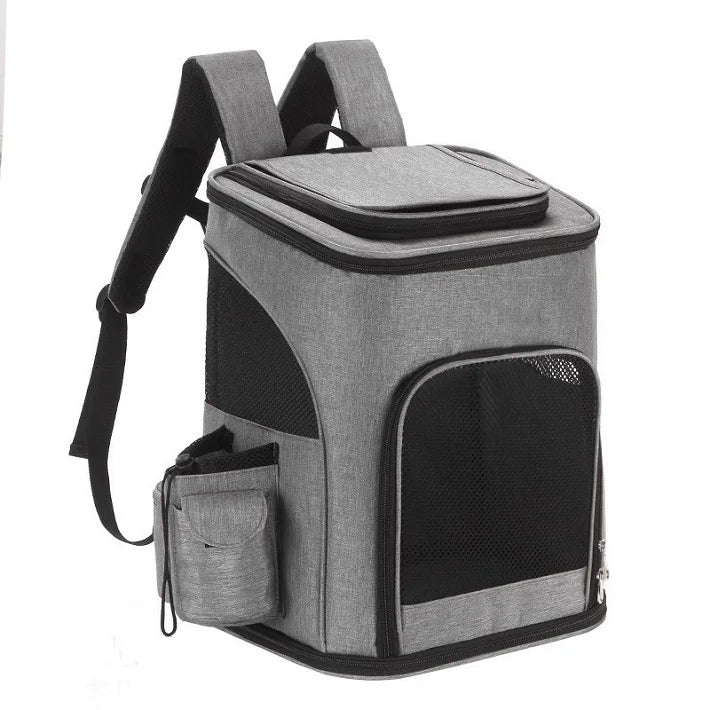 Expandable Pet Backpack Cats Dogs - Large Travel Carrier Portable Bag
