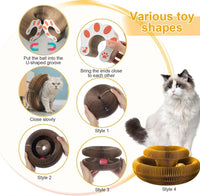 Cat Scratching Toy with Ball & Climbing Frame