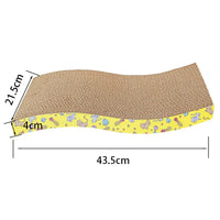 Cat Scratch Board - Corrugated Cardboard Scratcher