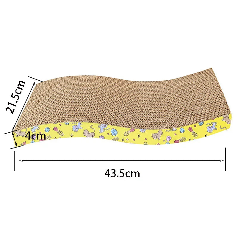 Cat Scratch Board - Corrugated Cardboard Scratcher