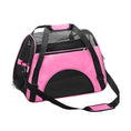 Load image into Gallery viewer, Soft-sided cat carrier with durable nylon construction and convenient carry handles.
