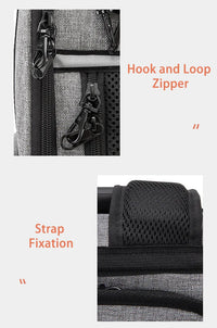 Pet Backpack Carrier Breathable Expandable - Cat Dog Travel Bag Portable