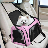 Pet Carrier Backpack TSA Approved - Small Dogs Cats Travel Bag Airline