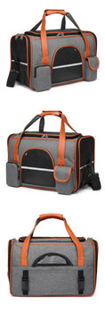 Load image into Gallery viewer, Portable Cat Carrier Bag for Travel: Soft-Sided Pet Carrier

