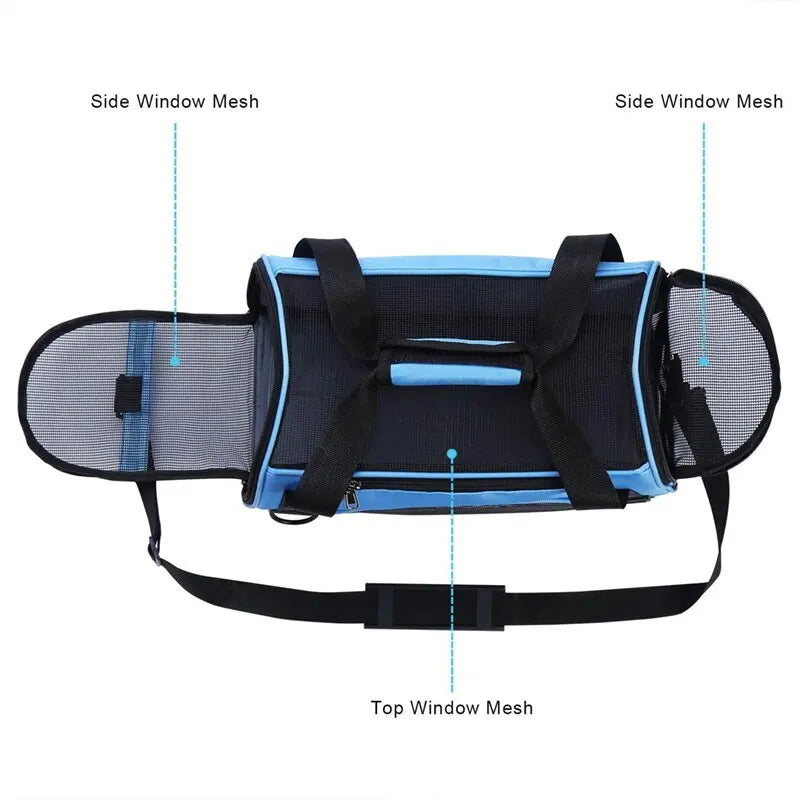 Soft-Sided Cat Carrier for Cats, Dogs, and Puppies