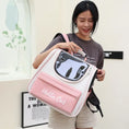 Load image into Gallery viewer, Cat Backpack Carrier: Breathable & Portable for Travel
