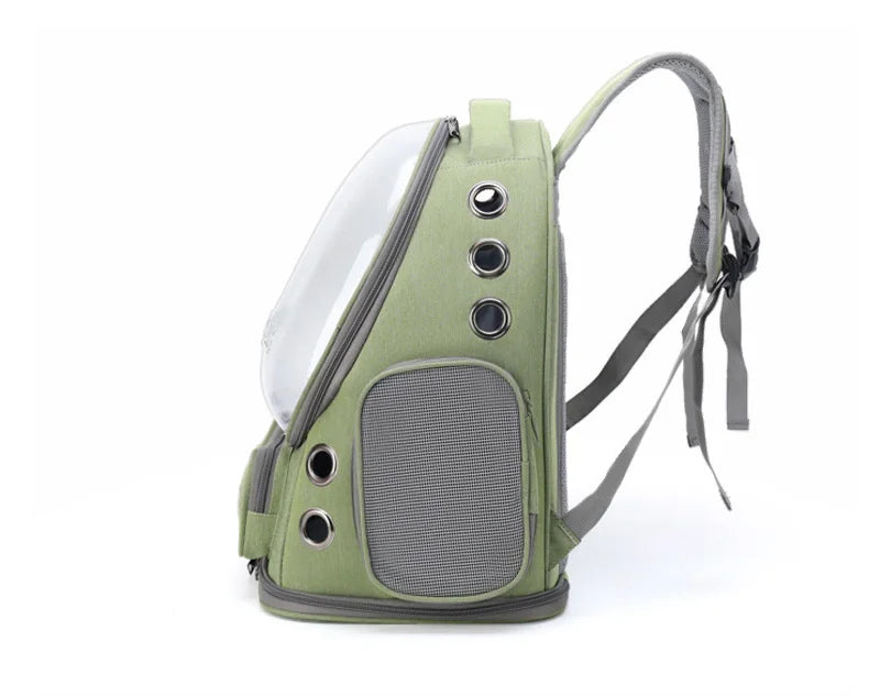 Cat Carrier Backpack: Breathable Pet Travel Bag