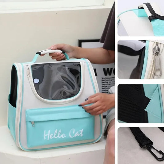 Cat Backpack Carrier for Travel: Windproof & Outdoor-Ready