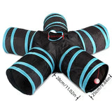 Cat Play Tunnel Foldable - Fun Interactive Cat Toy Playful Pets