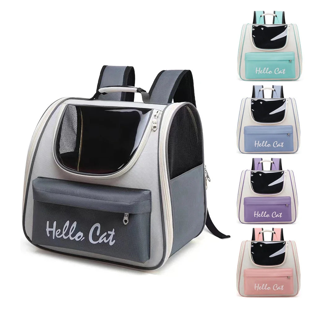 Cat Backpack Carrier: Breathable & Portable for Travel