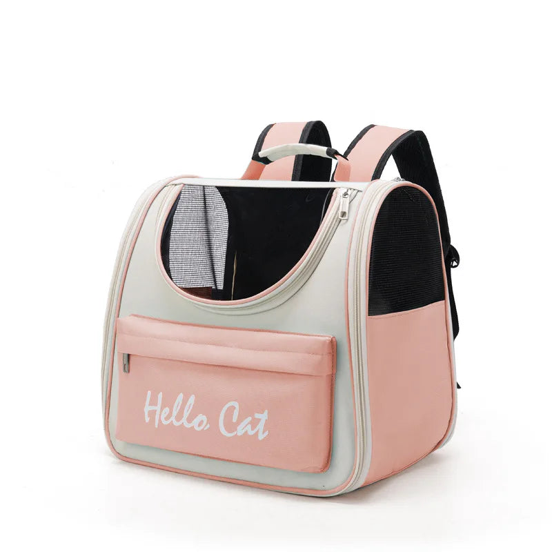 Cat Backpack Carrier for Travel: Windproof & Outdoor-Ready