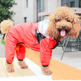 Load image into Gallery viewer, Waterproof Dog Raincoat with Hood
