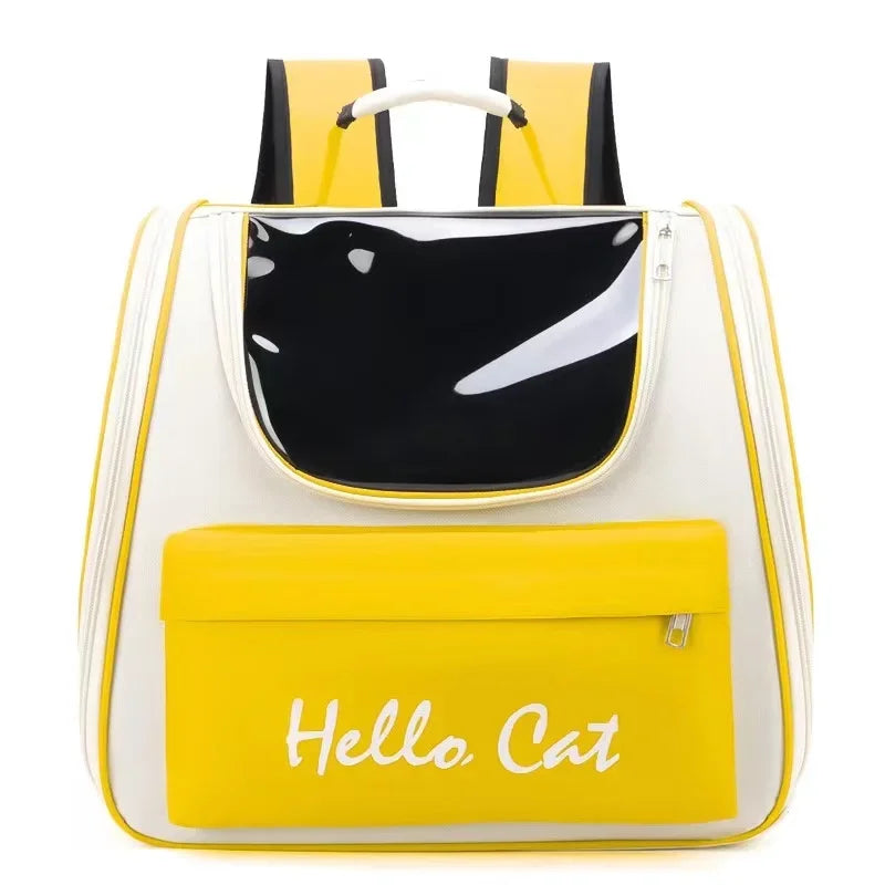 Cat Backpack Carrier: Breathable & Portable for Travel
