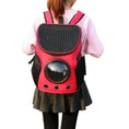 Load image into Gallery viewer, Cat Backpack Carrier with Space Capsule Bubble
