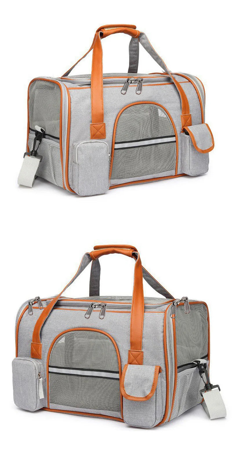 Portable Cat Carrier Bag for Travel: Soft-Sided Pet Carrier