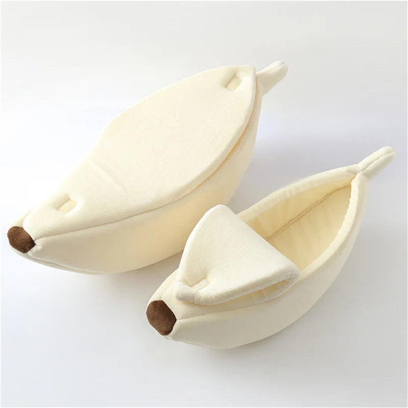 Banana Cat Bed: Cute & Cozy Pet House
