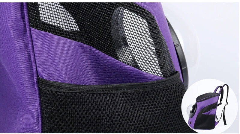Cat Backpack Carrier with Space Capsule Bubble