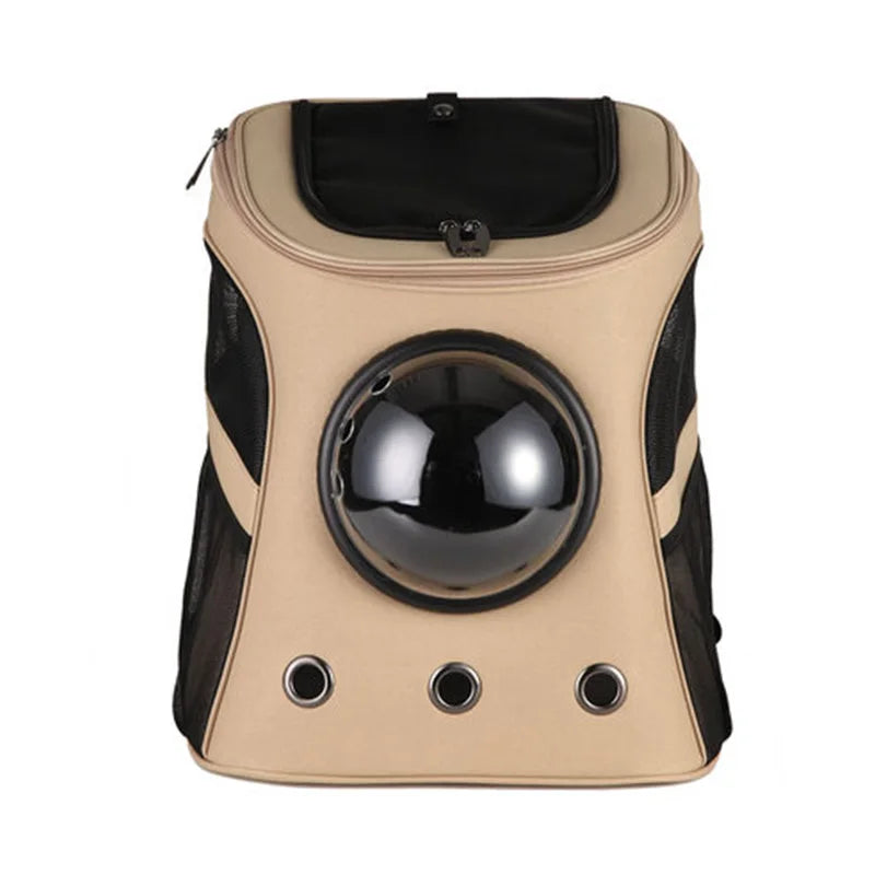 Cat Backpack Carrier with Space Capsule Bubble