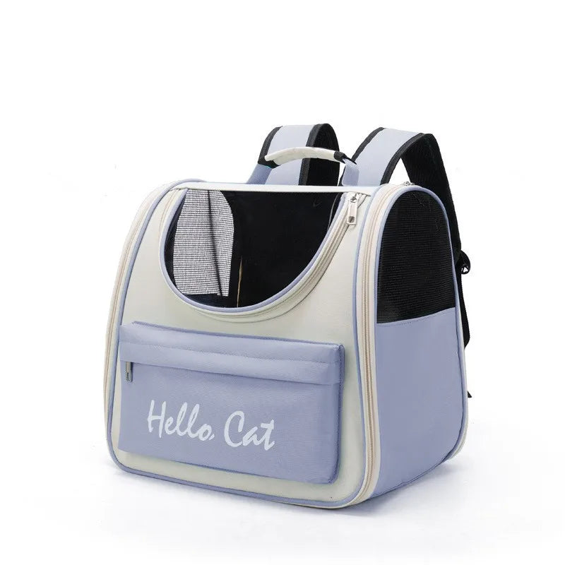 Cat Backpack Carrier for Travel: Windproof & Outdoor-Ready