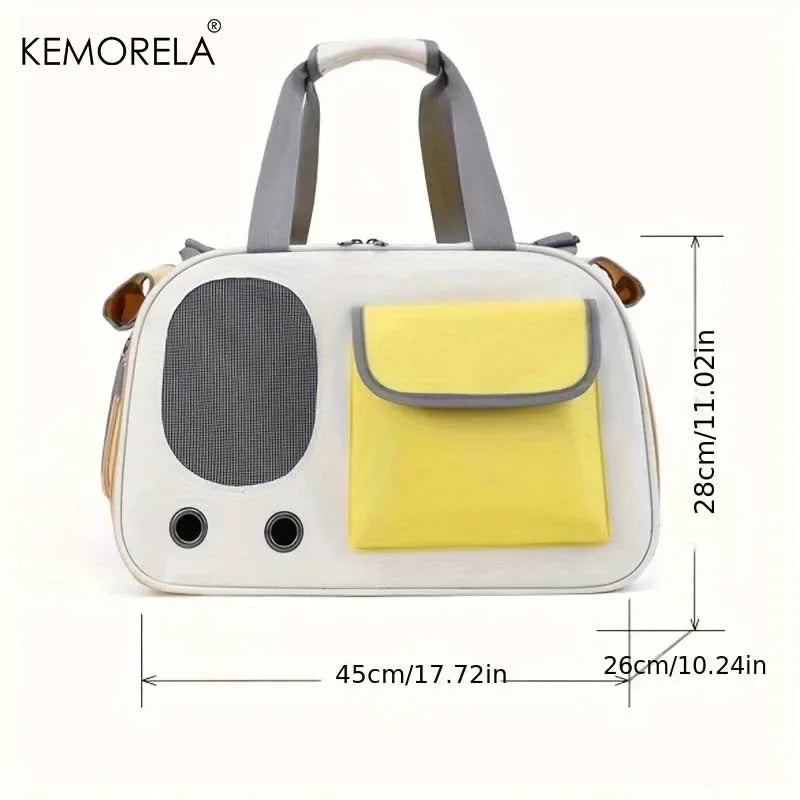 Portable Pet Carrier Bag for Cats and Small Dogs