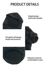 Text Pattern Dog Hoodies for Autumn and Winter