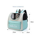 Load image into Gallery viewer, Cat Backpack Carrier for Travel: Windproof & Outdoor-Ready
