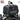 KEMIMOTO Motorcycle Pet Carrier Bag in black, securely attached to a motorcycle.